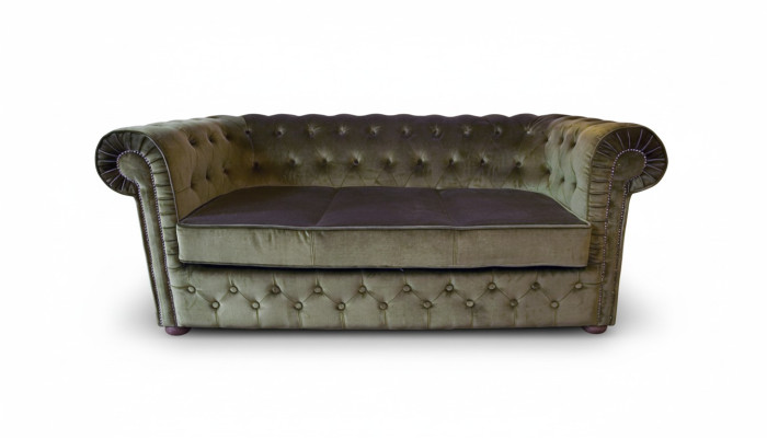 Chesterfield Velvet Fabric Sofa Couch Sofa Designer Suite Upholstered Sofas New