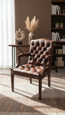 Antyczny tron Króla Chesterfield fotel imitacja 1500 Rycerz krzesło Kanapa Sofa