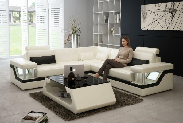 Narożnik kanapa Żywy krajobraz XXL Big Couch Podkładka Ustaw Narożnik Kanapy Sofy w kształcie litery U