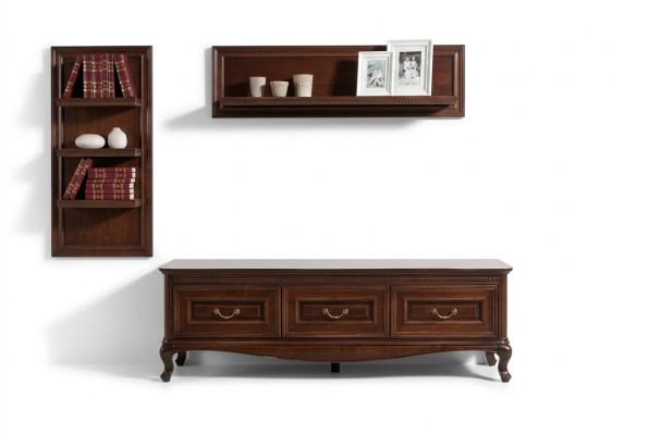 Kompletny stolik kawowy Klasyczny stolik kawowy Półka RTV Tabela Półka Kredens - Verona