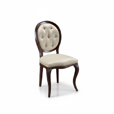 Klasyczne biało-brązowe Krzesło designerskie krzesło drewniane krzesło do jadalni krzesło typu king-size