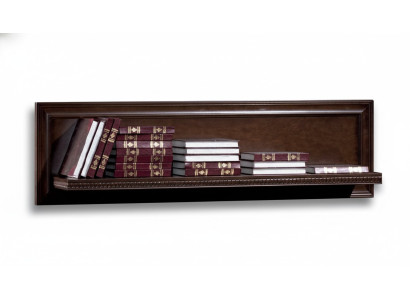 Salon XXL Półka na książki Solidny Drewno 131cm Zgłoszenie Półka - Model V-P1