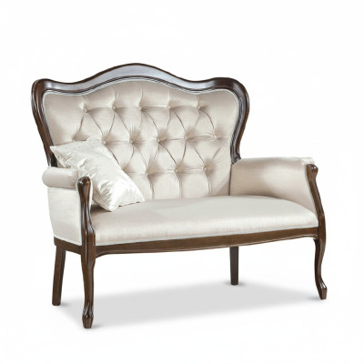 Sofa Chippendale Kanapa Ławka Tapicerowana Ławka Kanapa 3-osobowa Ławka Sofa Kanapa Model W-2