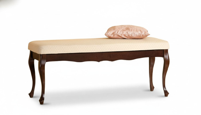 Klasyczny puf Stołek Chippendale Hoker Royal model W-Bsz