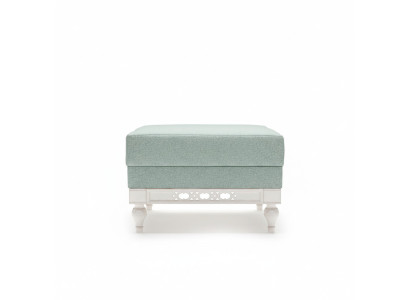 Klasyczny Stołek Retro Rustykalny Podnóżek Ottoman Kanapa Ławka Nowy Flp3a