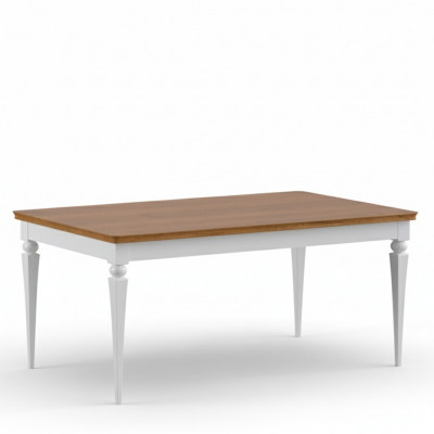 Duży Stół obiadowy drewniany Stół konferencyjny rozkładany 220cm model TO-S1