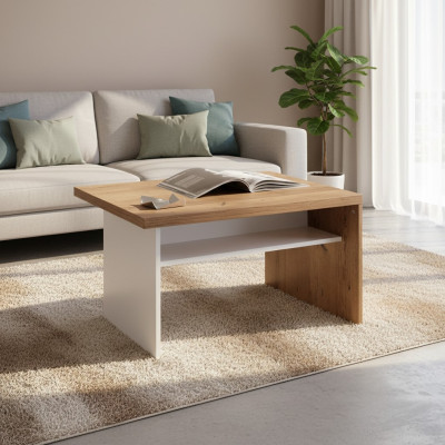 Klasyczny stolik kawowy drewniany Stolik Design stoły do ​​salonu CM S3