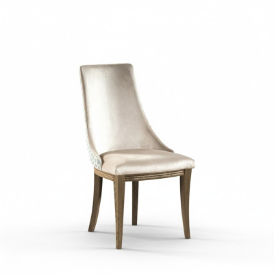 Classic Designer Podkładka Krzesło Tapicerowana Krzesła Włókienniczy Skóra Materiał CM-U1