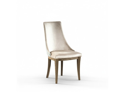 Classic Designer Podkładka Krzesło Tapicerowana Krzesła Włókienniczy Skóra Materiał CM-U1