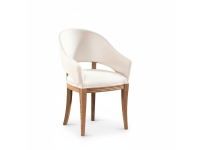 Classic Designer Podkładka Krzesło Tapicerowana Krzesła Włókienniczy Skóra Materiał CM-U2