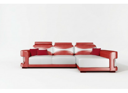 Narożnik kanapa Narożnik Sofa Ustawić Kanapa Podkładka Skóra Żywy krajobraz Szezlong Wies