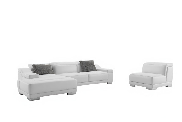 Żywy krajobraz Podkładka Narożnik Narożnik Sofa Kanapa Ustaw Landscape Skóra Nowy / 2711B