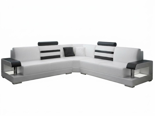 Żywy krajobraz Podkładka Narożnik Narożnik Sofa Couch Ustaw Landscape Skóra Nowy - 2723B