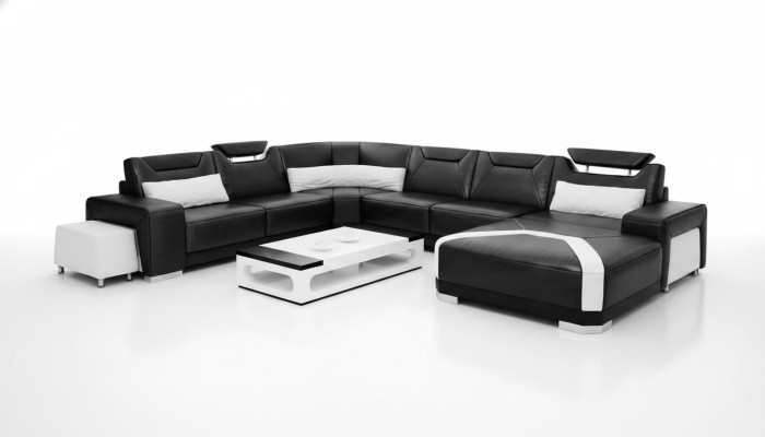Narożnikowa kanapa Podkładka Żywy krajobraz Couch Sofa Żywy krajobraz UForm Siedziba Narożnik PH739C
