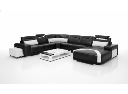 Narożnikowa kanapa Podkładka Żywy krajobraz Couch Sofa Żywy krajobraz UForm Siedziba Narożnik PH739C