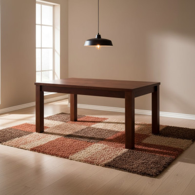 Tabela Stół obiadowy drewniany stół XXL Stół konferencyjny 70X120cm Rozkładany 120X160cm