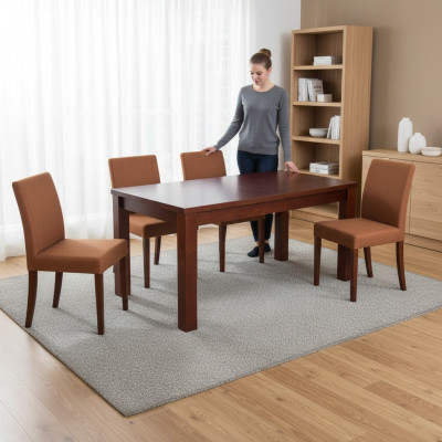 Tabela Stół obiadowy drewniany stół XXL Stół konferencyjny S18 70X120cm