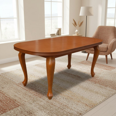Tabela Stół obiadowy drewniany stół XXL Stół konferencyjny S13 90X160cm z możliwością rozłożenia
