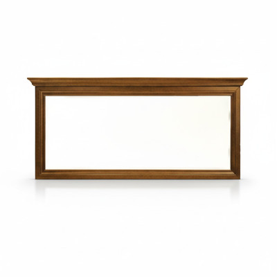 Classic Large Lustro ścienne oryginalne Drewno Rama Lustro wiszące model N-L1