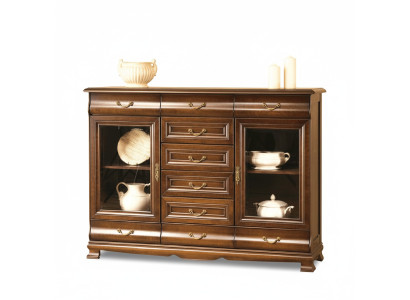 Klasyczna szafka boczna Kredens Komoda wiejska Komody model N-K6B