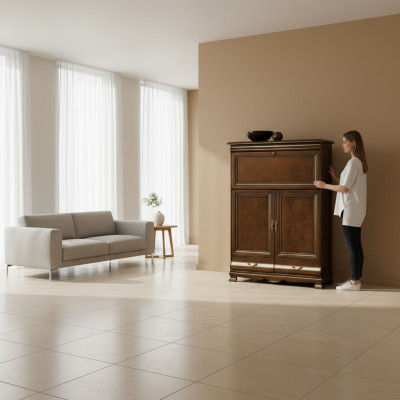 Klasyczna komoda boczna Kredens Komody model wiejski N-KB