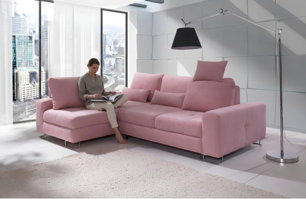 Narożnikowa kanapa Żywy krajobraz Podkładka z funkcją łóżka Sofa Narożnikowa kanapa Couch Narożnik Ustawić