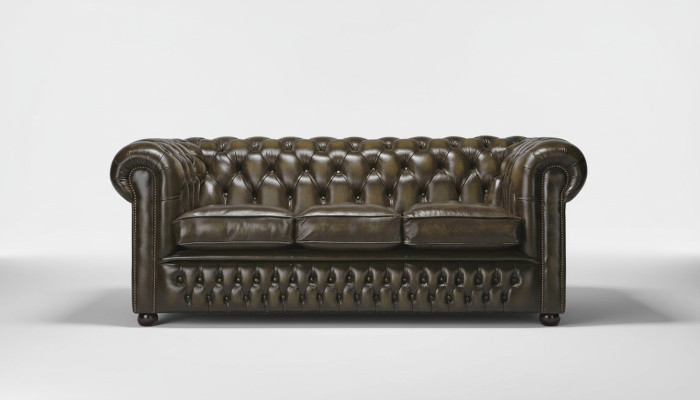 Chesterfield 3-miejscowy XXL tapicerowany fotel kanapa zestaw Big Sofa 2016-06