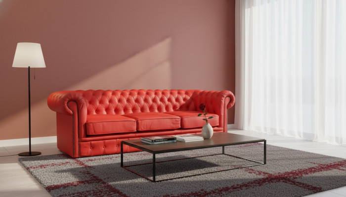 Chesterfield Sofa kanapa Kanapa Projektant zestaw 3 osobowe Kanapy Klasyczny *Nowy*