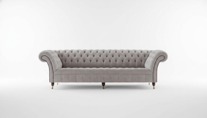 Chesterfield Sofa 4 miejsce do siedzenia XXL Podkładka Designer Couches Sofy Ustawić