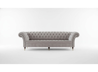 Chesterfield Sofa 4 miejsce do siedzenia XXL Podkładka Designer Couches Sofy Ustawić