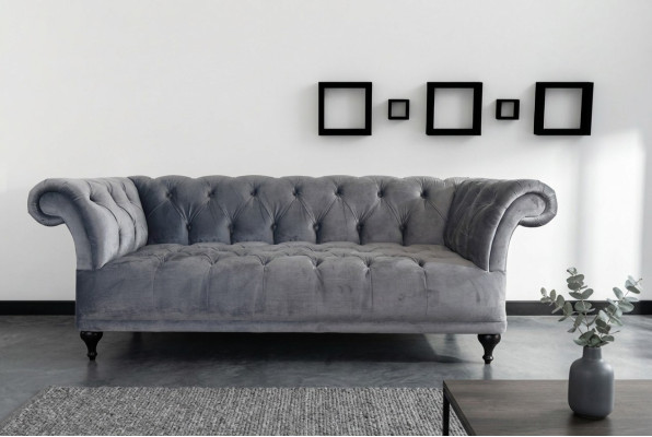 Sofa Chesterfield Obicia Designer Couchen Sofas Garnitur Tekstylia Tkanina Tekstylia 1