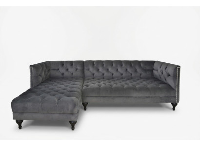 Sofa Materiał Włókienniczy Sofa Kanapa Podkładka Designerska Ustawić Sofę Tkaninową Szarą Kanapy