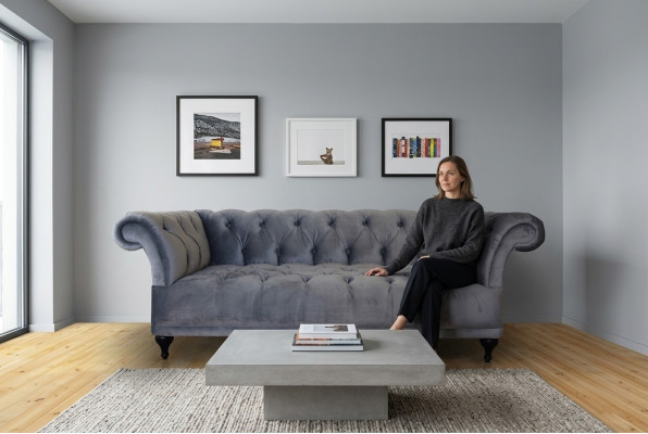 Chesterfield Sofa Tapicerowane Kanapy Projektant sofy komplet tkanin tkaniny 14
