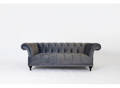 Chesterfield Sofa Tapicerowane Kanapy Projektant sofy komplet tkanin tkaniny 14