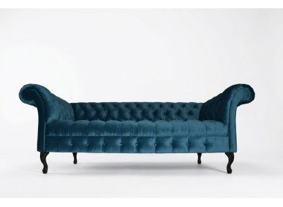 Chesterfield Sofa Tapicerowany Designer Sofy Kanapy Komplet Tekstylny Materiał Tekstylia 15