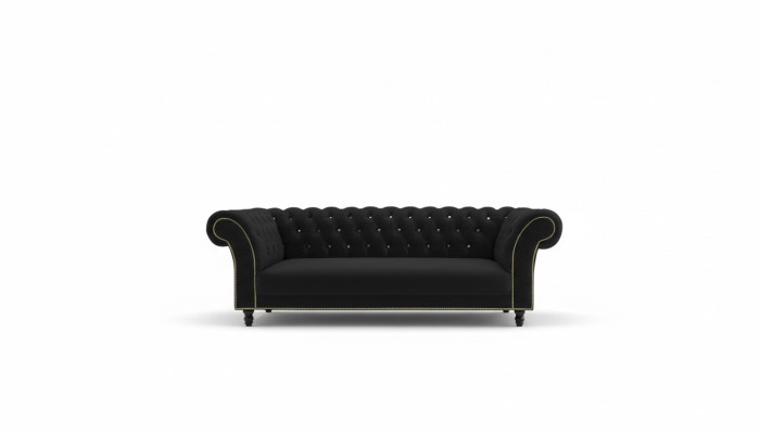 Chesterfield Sofa Tapicer Designer Kanapy Sofy Zestaw Tkane Tkaniny Tekstylne 30