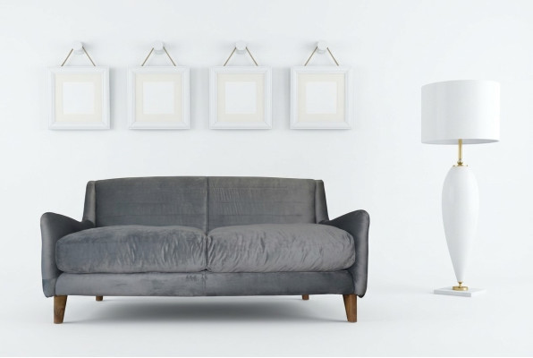 Sofa tkanina Tkaniny Sofa Kanapa Tapicerka Projektant zespół tkaninowy Kanapa No.32