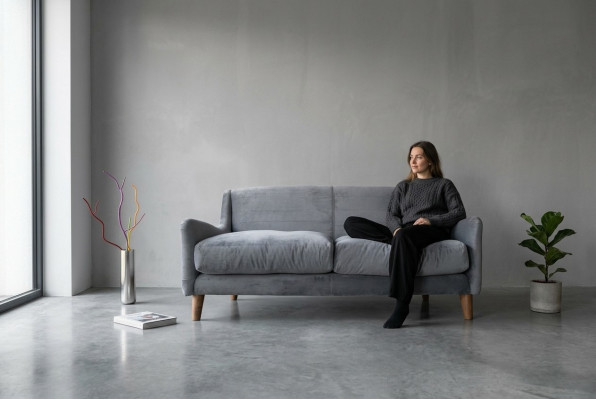 Sofa Materiał Tkanina Sofa Kanapa Obicie Projektant Zestaw Tkaninowy Kanapa Kanapy Nr.35