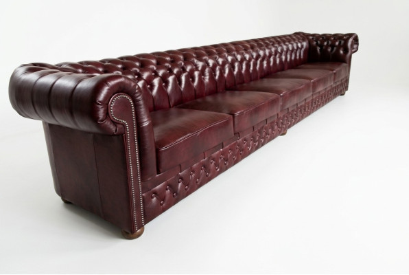 Sofa Chesterfield 8 miejsce do siedzenia XXL Podkładka Designerskie Kanapy Sofy Ustawić Sofę Nowość