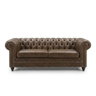 Sofa Chesterfield 3 MIEJSCA Tapicerowane Kanapy Projektant Sofy Zestaw SL Sofa 8 Nowe