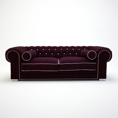 Chesterfield Sofa 3-osobowa Kanapa tapicerowana Sofy Projektantki Sofy Komplet SL Sofa 20
