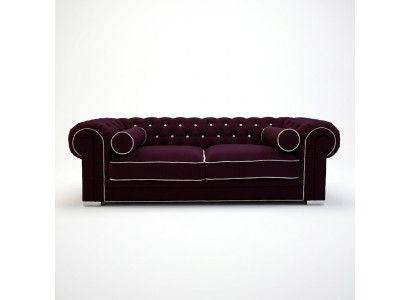 Chesterfield Sofa 3-osobowa Kanapa tapicerowana Sofy Projektantki Sofy Komplet SL Sofa 20