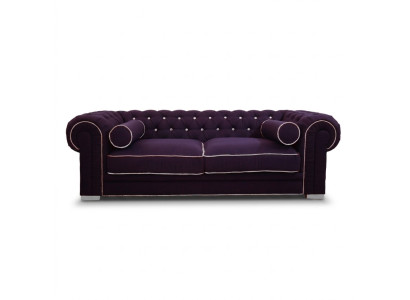Chesterfield Sofa 3-osobowa sofa z tapicerką, projektant kanap, sofy, zestaw kanapowy SL Sofa 27
