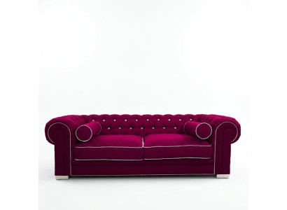 Chesterfield Sofa 3 MIEJSCA Tapicerowane Designerskie Kanapy Sofy Komplet wypoczynkowy SL Sofa 28