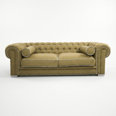 Chesterfield Sofa 3 MIEJSCA Tapicerka Sofa Wzornictwo Kanapy Zestaw SL Sofa 29