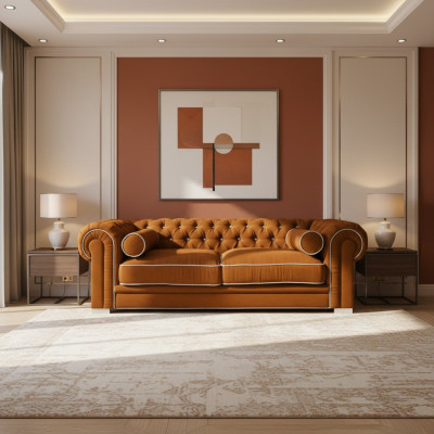 Chesterfield Sofa 3-miejscowa kanapa tapicerowana Sofa projektanta Couchen Sofas Garnitur SL Sofa 30