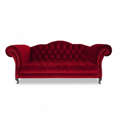 Sofa Chesterfield 3-osobowa kanapa tapicerowana Designer Sofas Garnitur SL Sofa 37