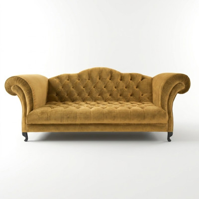 Chesterfield Sofa 3-osobowa sofa tapicerowana Projektant Wnętrz Sofas Komplet mebli SL Sofa 44