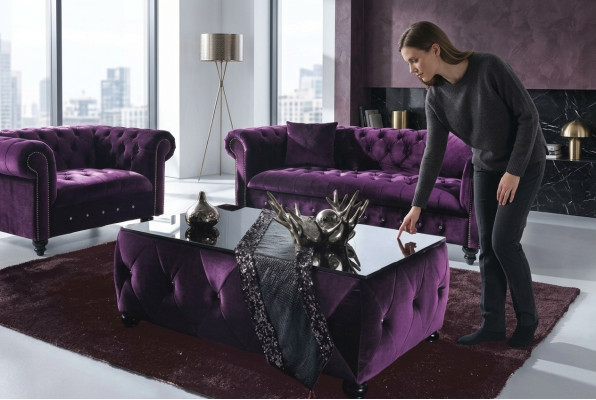 Chesterfield Sofa, projektowanie tapicerowanych sof, sofy z zestawem foteli, Sofa SLIII, Sofa nr 11.
