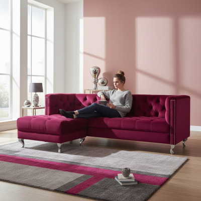 Chesterfield Sofa Pokrycie Wnętrza Projektant Kanapy Sofy Komplet Kanapy Sofa SLIII Sofa №12